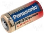 Батерия CR123 PANASONIC BAT-CR123A/V Батерия литиева 3V CR123A CR17345 Кол.бат 1 O17x34,2mm